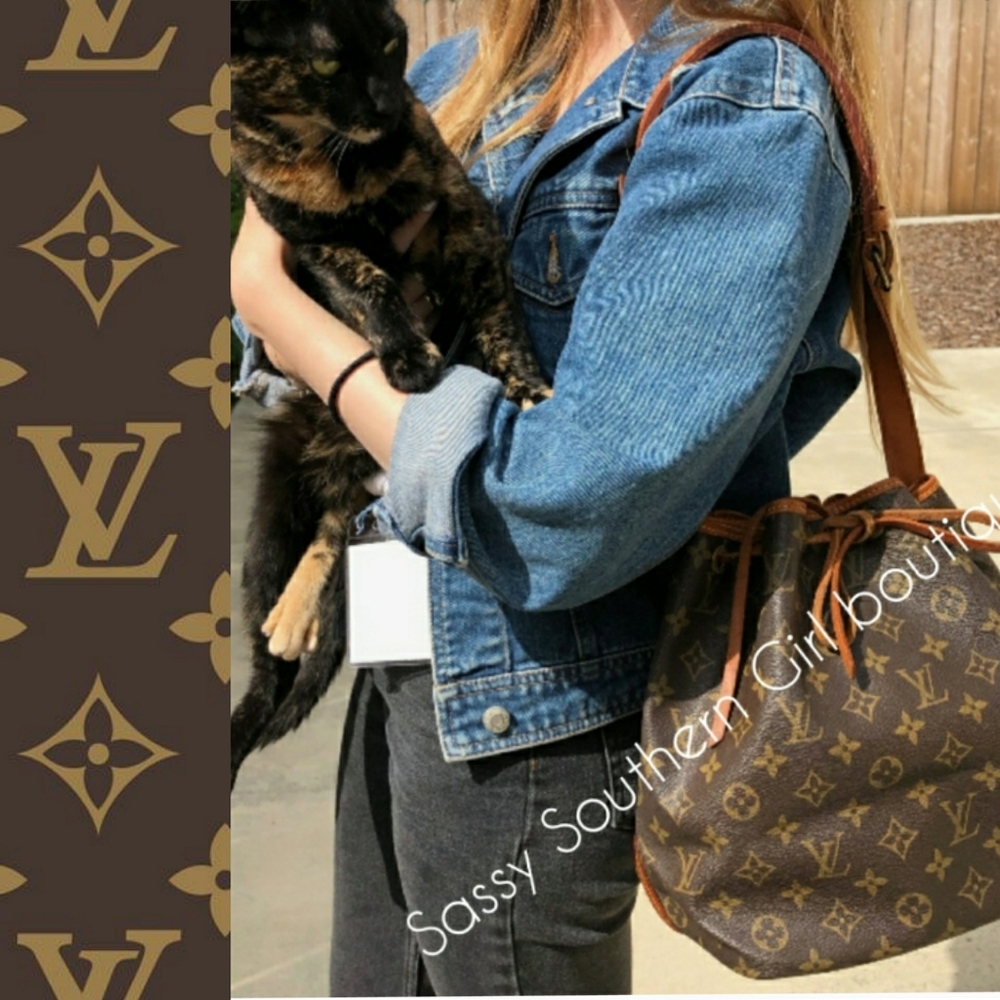 ⭐ Louis Vuitton Noe Petite Monogram Bucket Bag